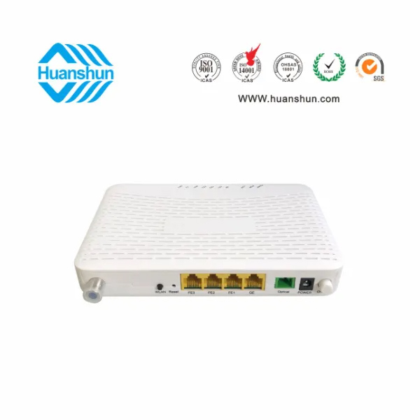 HSOS11176GNW FTTH終端（XPON ONU WIFI，WDM CATV）（1GE+3FE+2*2WIFI+WDM CATV NE)